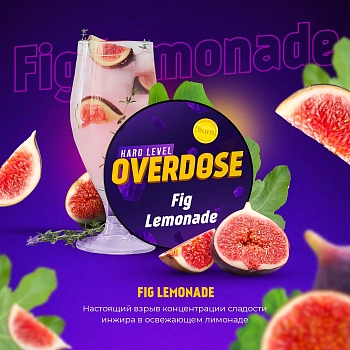 Табак Overdose, 25гр "Fig Lemonade / Тропический лимонад"