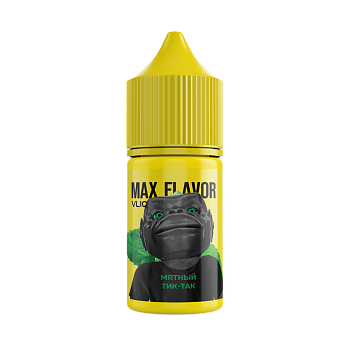 Жидкость для ЭСДН MAX Flavor "Мятный Тик Так" 27мл 0мг.