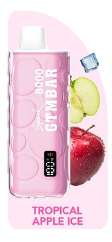 GTM Bar Spark 8000 одноразовый POD "Tropical apple ice" 20мг.